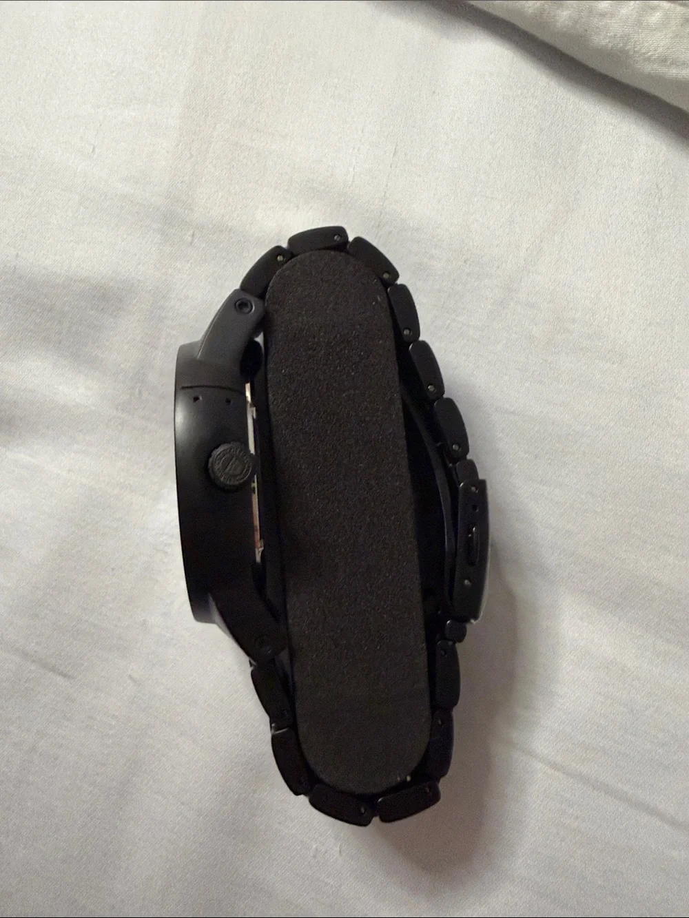 Original Grain Black Men's Bracelet Watch - Matte Black Finish